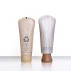 Eco-friendly Recyclable Paper Squeeze Tube, paper-plastic laminate material, squeezable tube