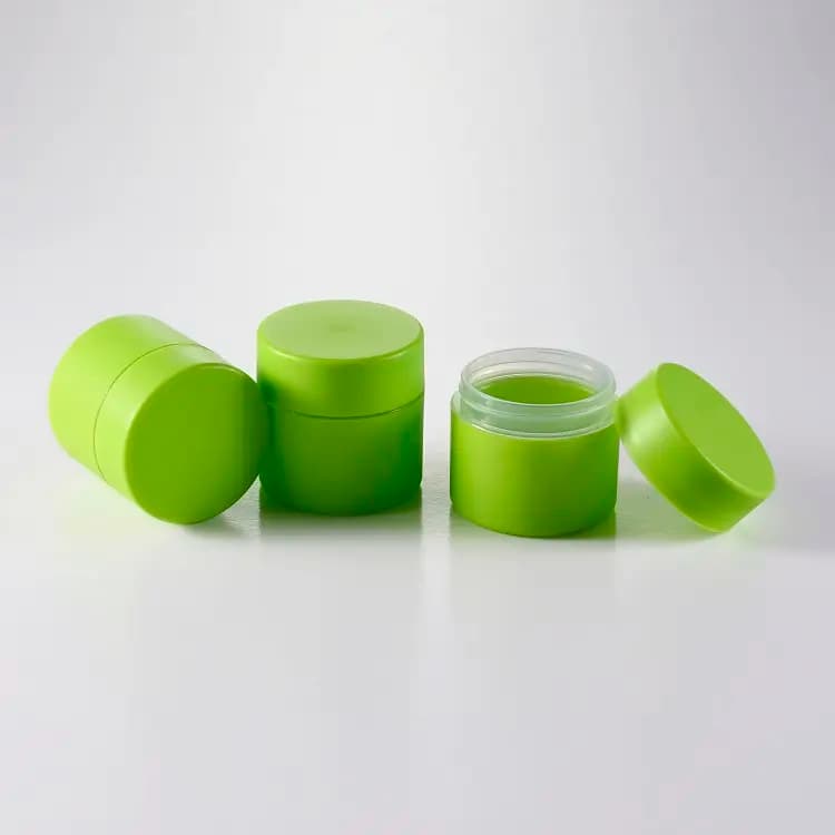 Plastic Cosmetic Jars With Lids Plastic Jar Bottle Empty Plastic Jar