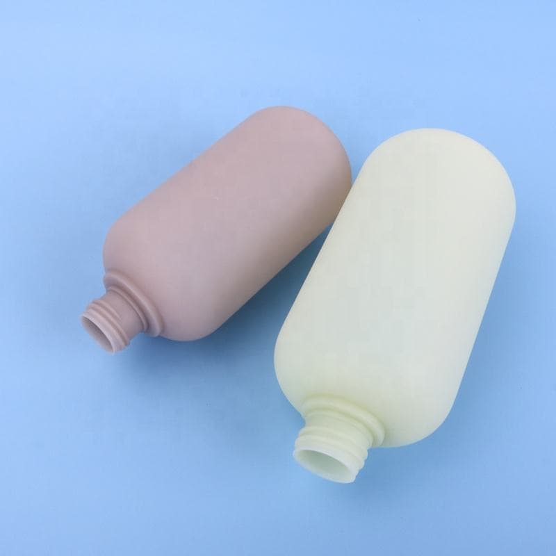 Frosted Shampoo Bottle Shampoo And Conditioner Bottles Empty Hdpe Cosmetic Bottles