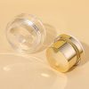 Jars With Gold Screw Caps Skin Care Cream Jars Refillable Jar Cosmetic Jar