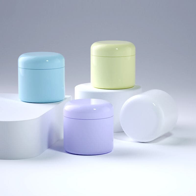 Plastic Double Wall PP Jar, Cosmetic Plastic Jar, Custom Plastic Jar, Double Wall Pp Jar, Skincare jar, Cosmetic Jar, Cream jar, PP jar, 