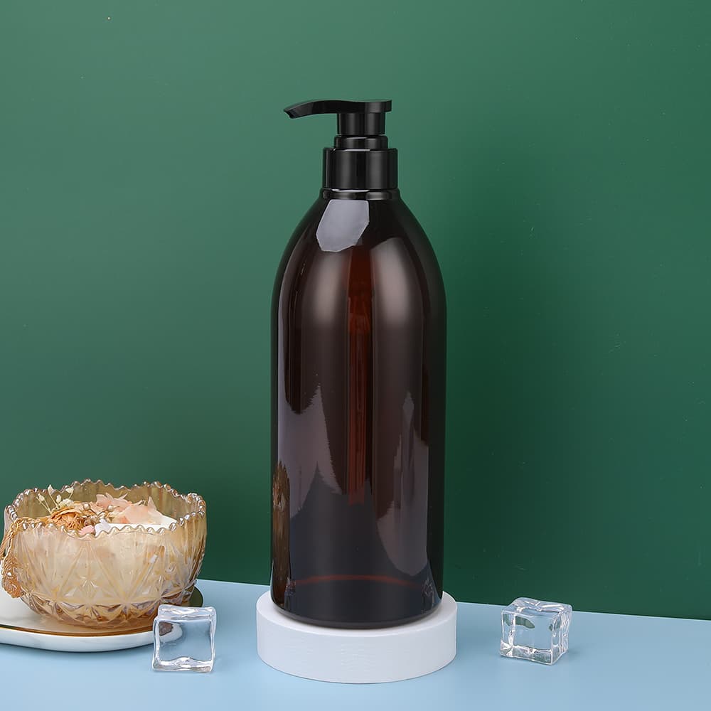 Recyclable Pet Plastic Bottle Cosmetic Packaging Bottle Plastic Pump Bottle