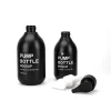 200ml black shampoo pet bottles