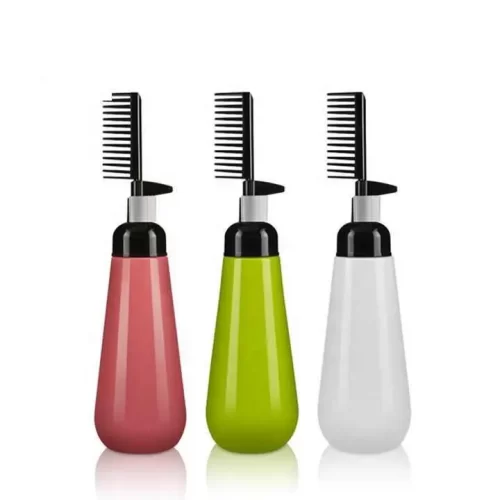 200ml hair oil pet bottle with brush