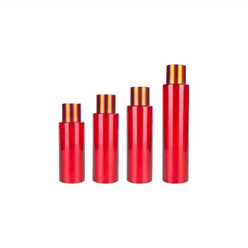 100ml 120ml 150ml 180ml Red Cylinder bottles