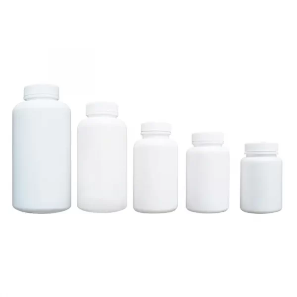 200ml White HDPE Pharmaceutical Capsule Bottles