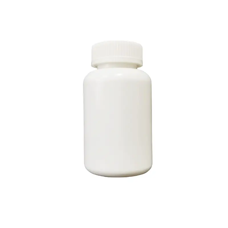 200ml Wholesale Empty Plastic HDPE Pill Storage White Color Bottles