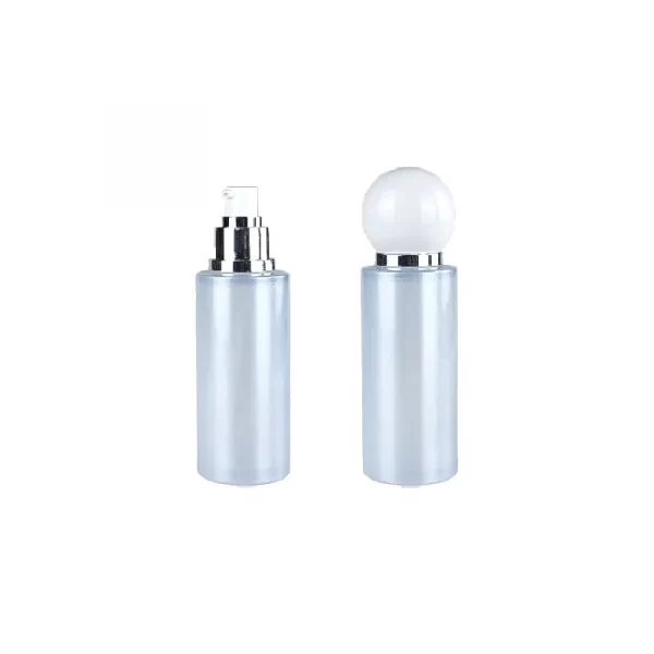 200ml white flat shoulder lotion bottles