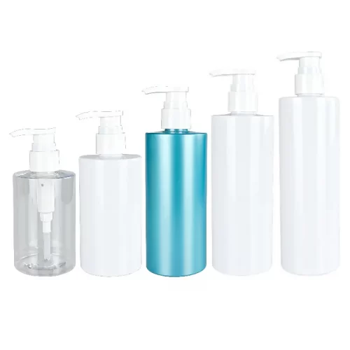 custom pcr shampoo transparent bottles