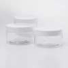 100g 120g custom skincare packaging round shape transparent cream jars