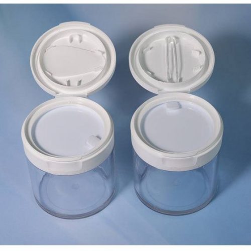 250ml 8oz clear pet round jar with tweezer china factory