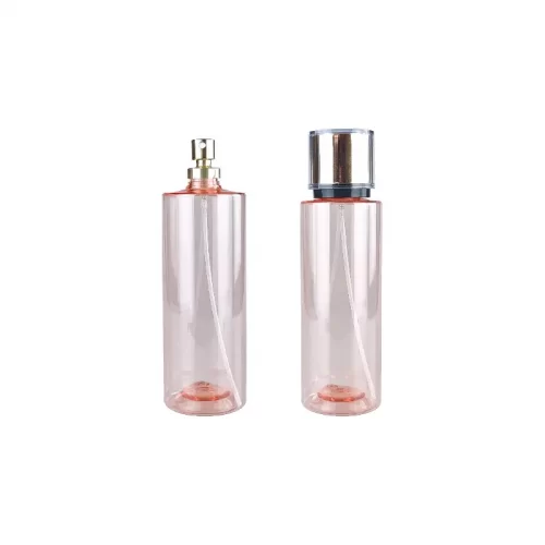 250ml pink color perfume pet bottles