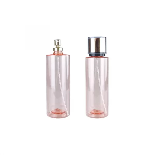 250ml pink color perfume pet bottles